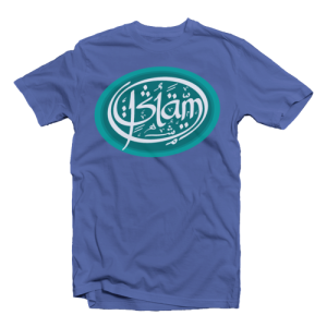 order design kaos T-shirt blue benhur