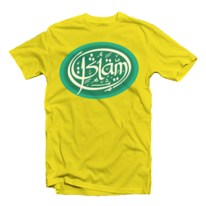 order design kaos T-shirt yellow